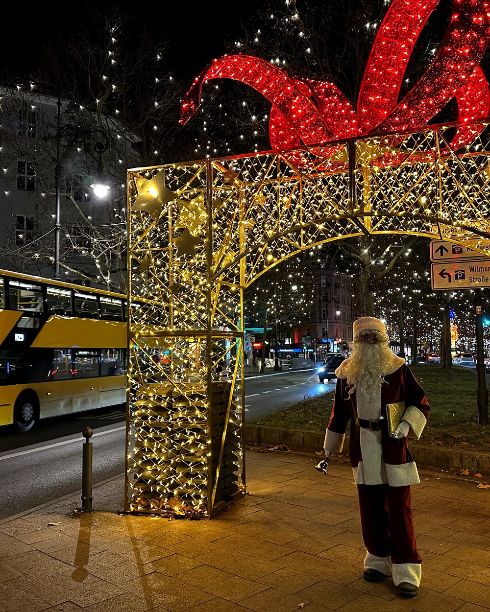 Weihnachtsmann in Berlin – Auf Tour durch Berlin