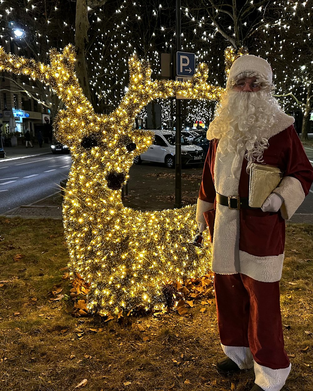 Weihnachtsmann in Berlin – Mit dem goldenen Buch